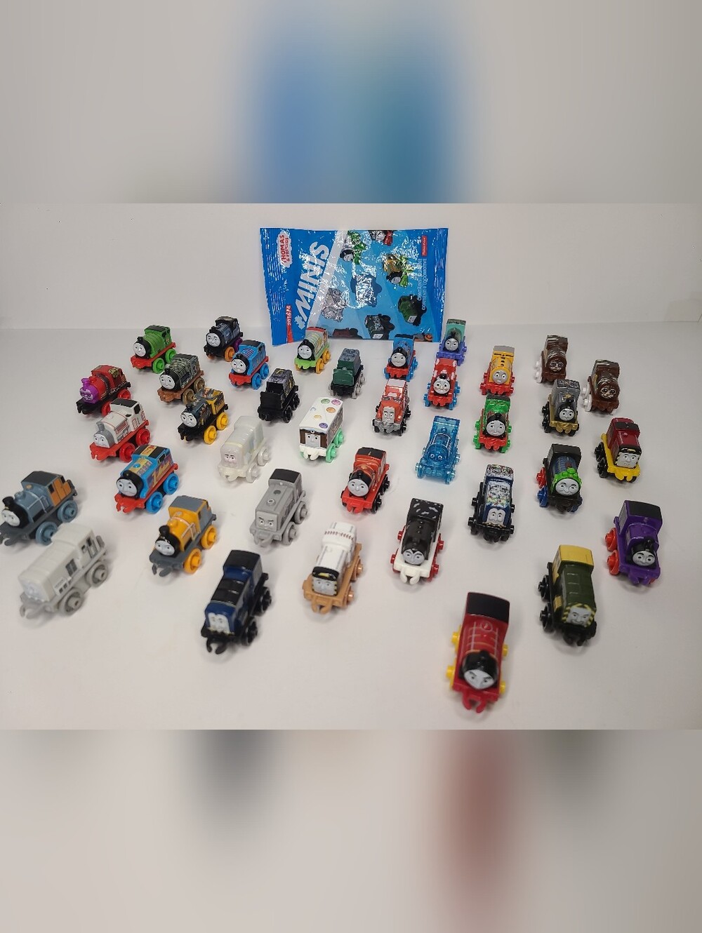 Thomas Minis Train Lot of 39 HTF Holiday Halloween Sports Heroes Weighted READ
